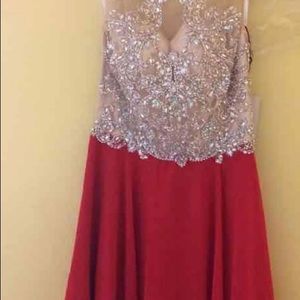 A beautiful red / nude